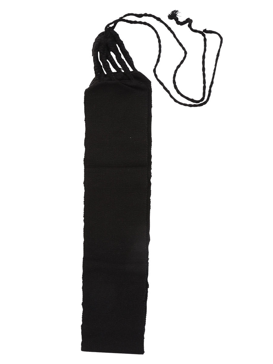 Mexican Artisanal Traditional Belt in Black
