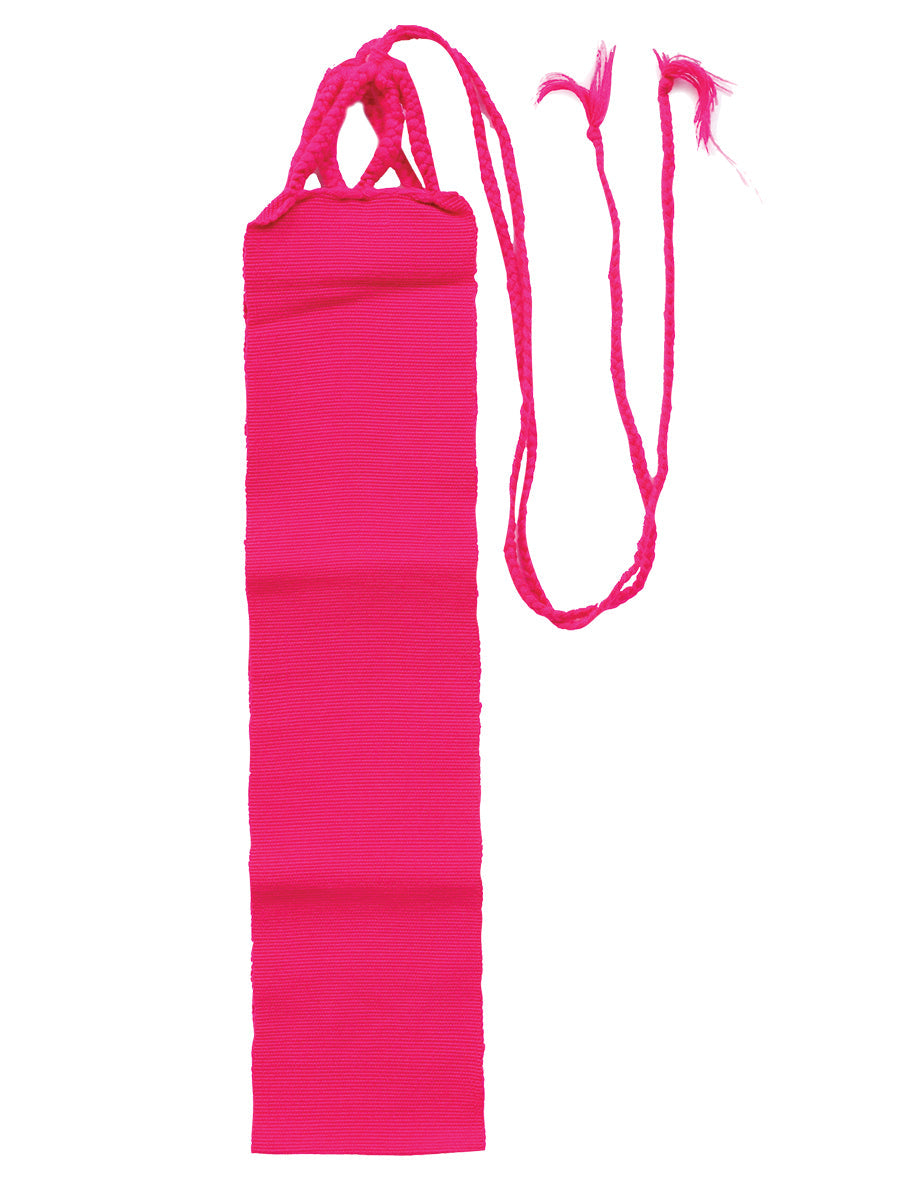 Mexican Artisanal Traditional Belt in Fuchsia