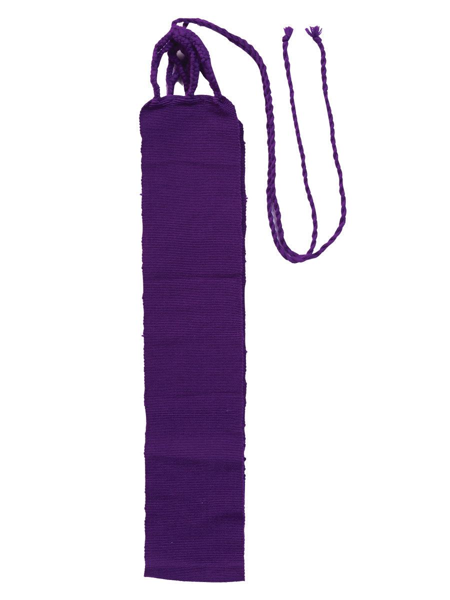 Mexican Artisanal Traditional Belt in Purple
