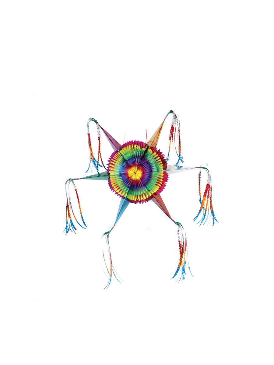 Decorative Papel Picado Piñata 20cm in Multicolor