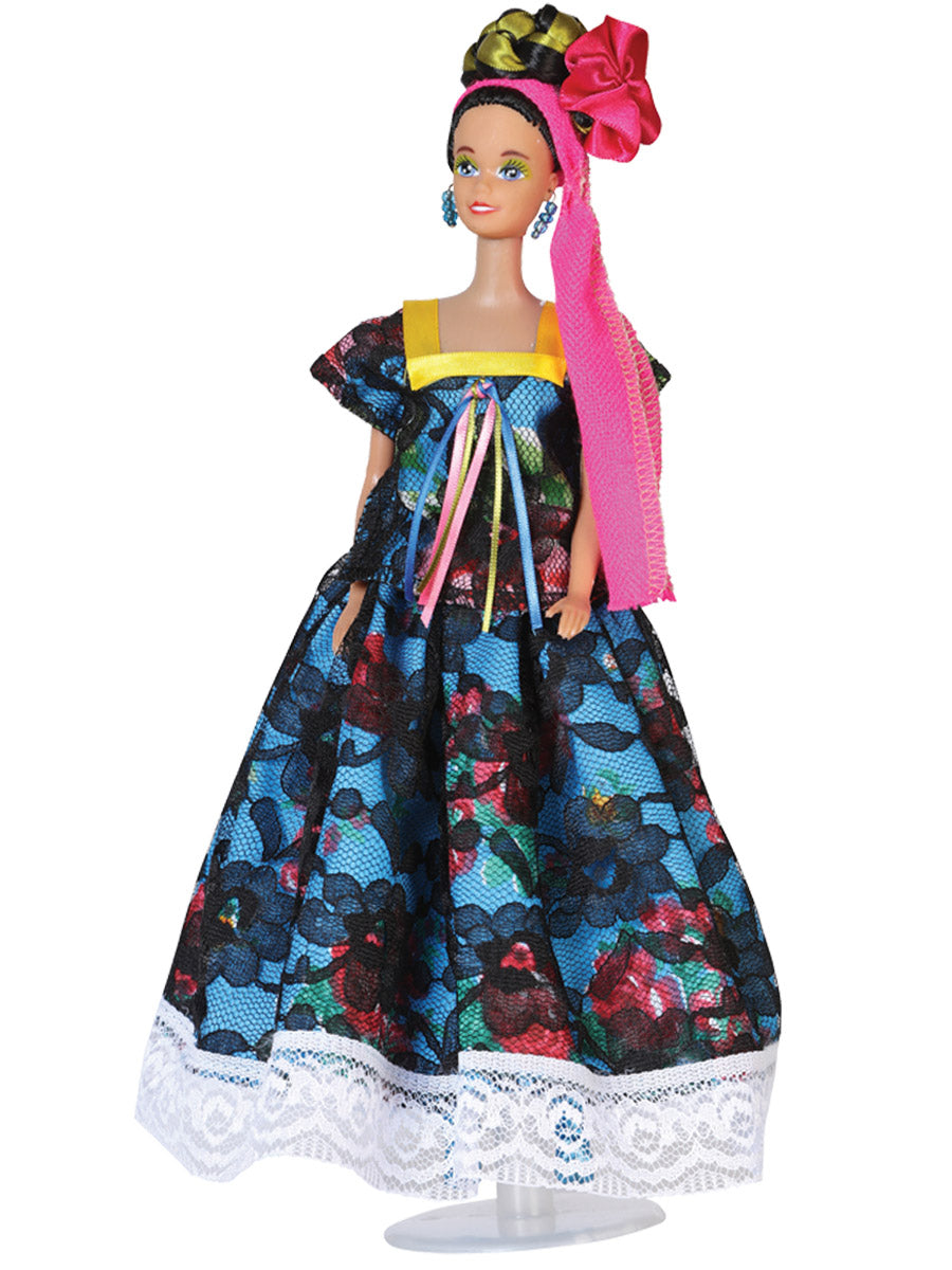 Artisanal Decorative Doll — Mexican State Chiapas in Multicolor