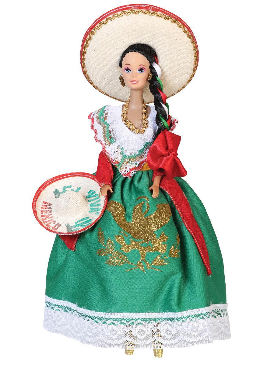 Mexican Decorative Doll Puebla State Multicolor