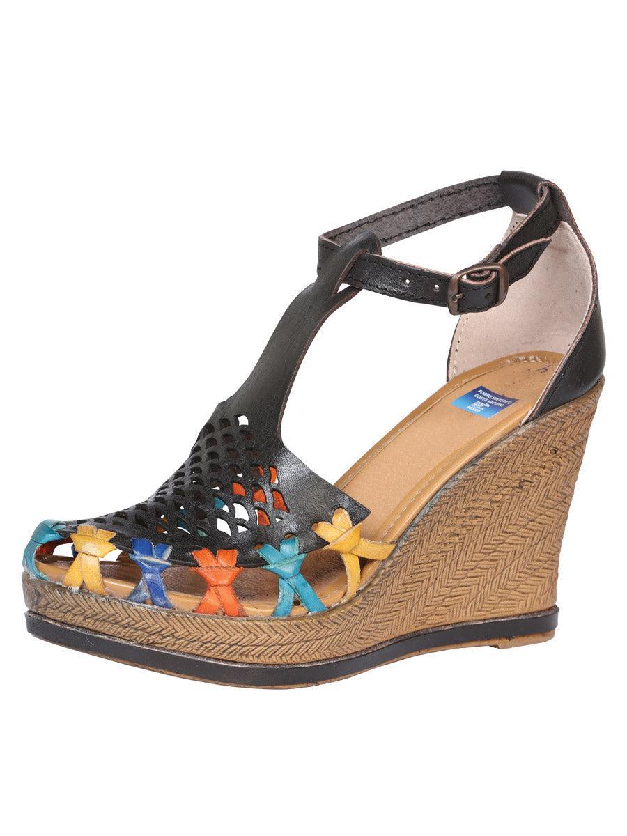 Mexican Artisanal Sandals Leather Black