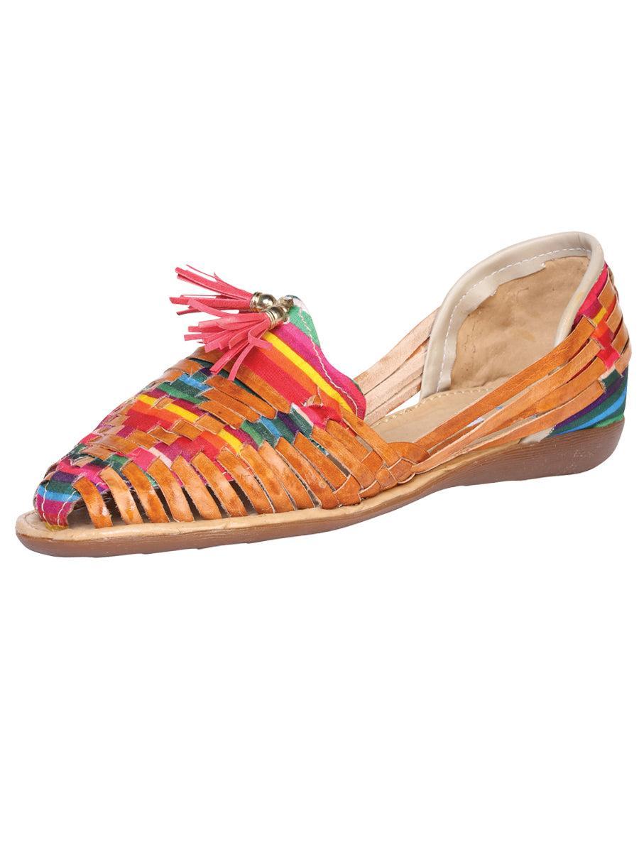 Mexican Artisanal Sandals Leather Tang