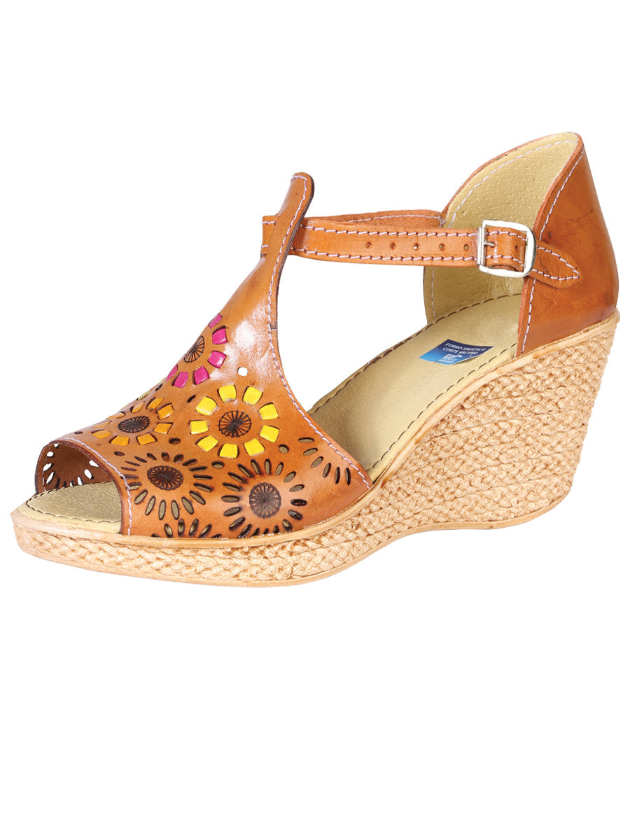 Mexican Artisanal Sandals Leather in Natural