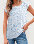 Beatrice Bow Back Square Blouse