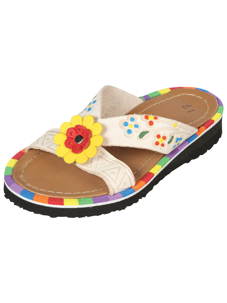 Artisanal Mexican Sandals — Leather in Natural