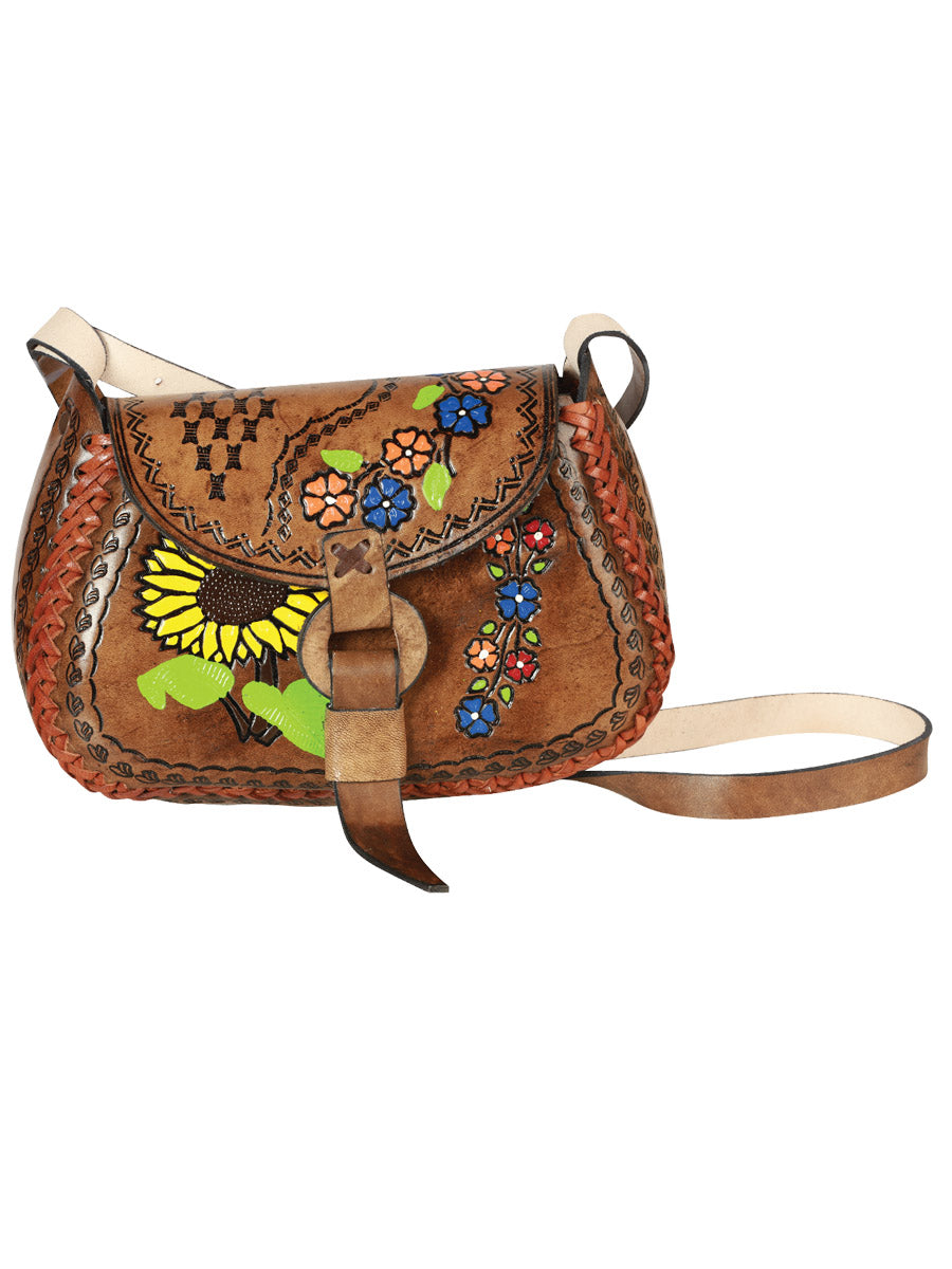 Artisanal Handbag Leather in Brown
