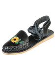 Mexican Artisanal Sandals — Leather in Black
