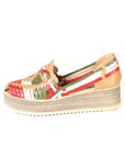 Mexican Artisanal Sandals Leather Tricolor