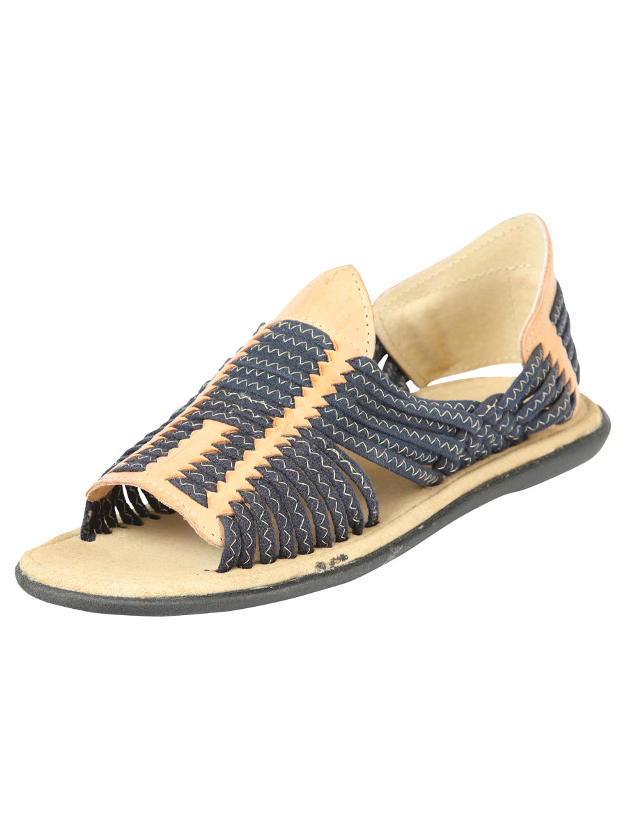 Mexican Artisanal Sandals Leather in Tan