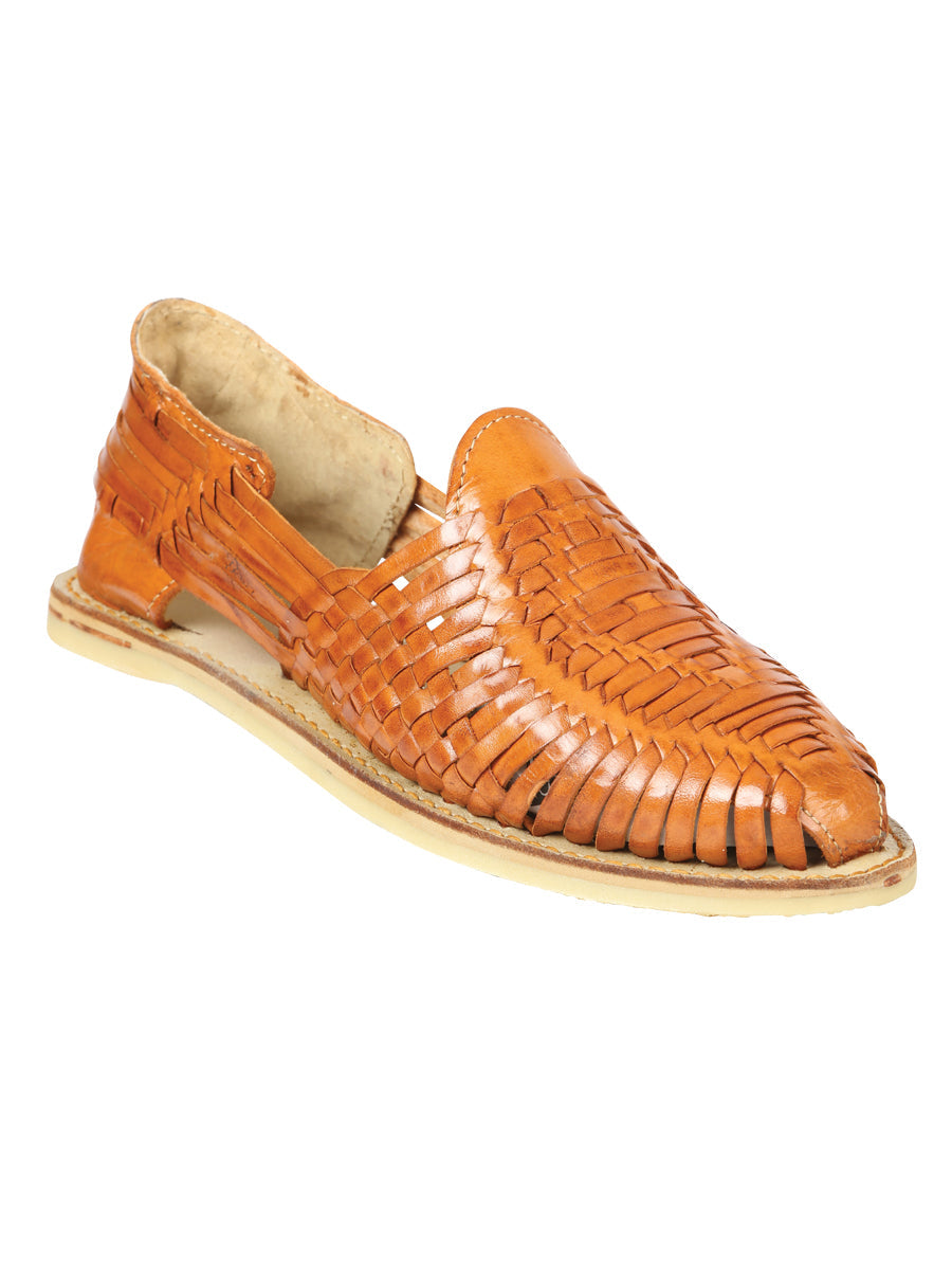 Mexican Artisanal Sandals Leather in Tan