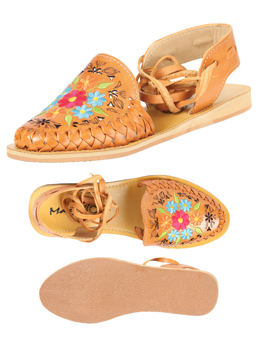 Mexican Artisanal Sandals — Leather in Honey