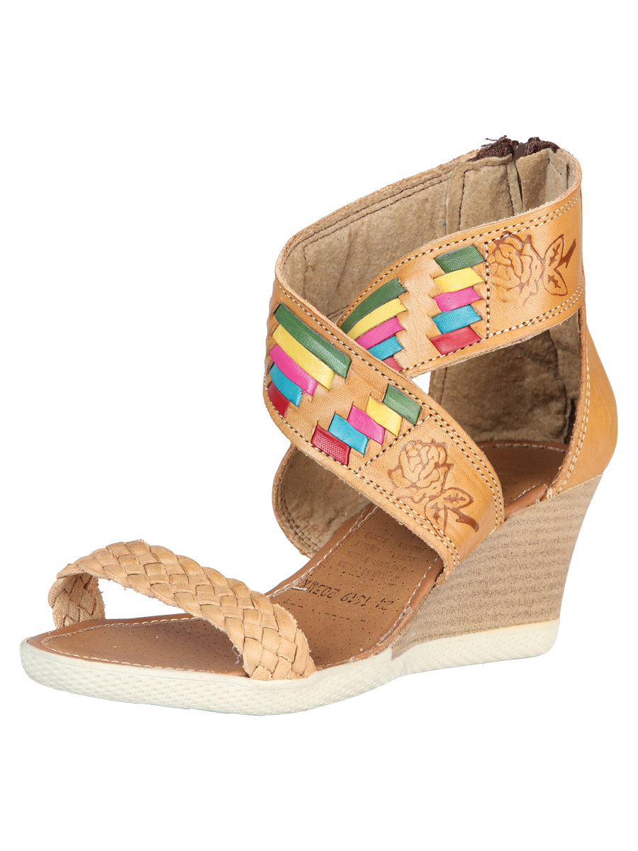 Mexican Artisanal Sandals — Leather in Tan