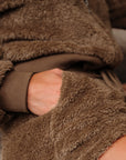 Verahara Up Hoodie Drawstring Shorts