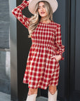 Amelia Puff Sleeve Mini Dress