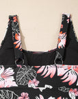 Colorblock Tankini Top and Skort Swim Set