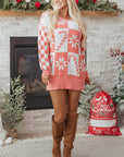 Zaralana Shoulder Tunic Loose Sweater