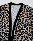 Jazmin Patched Open Front Cardigan