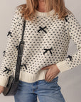 Scarlett Contrast Ribbed Edge Sweater