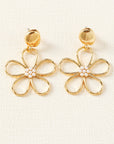 Kendall Pearl Decor Stud Earrings