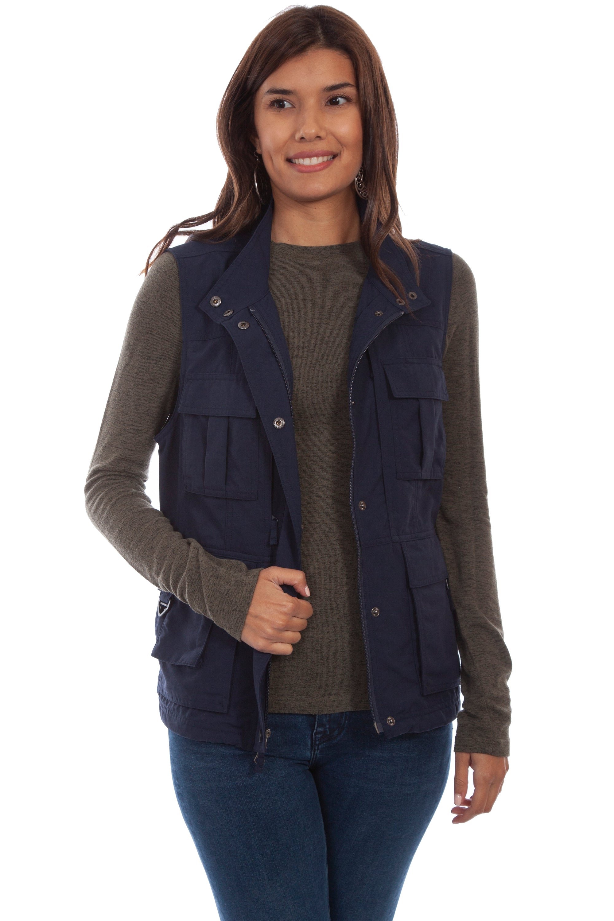 Women's Multi Pocket Vest - 6262