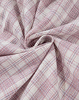 Plus Size Plaid Button-Up Chest Pocket Hooded Shirt
