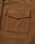 Galilea Corduroy Full Collared PLUS Shirt