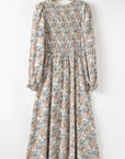 Indy Puff Sleeve Long Dress