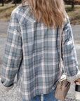 Madison Cuffs Patchwork Plaid Shirt