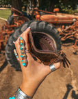 The Hazy Ryder Card Holder (Brown Leather) a Haute Southern Hyde by Beth Marie Exclusive