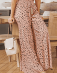 Analia Leg Dalmatian Palazzo Pants
