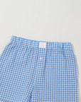 Gingham High Waist Shorts