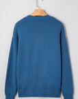 Emiyra Embroidered Graphic Western Sweater