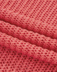 Solid Crochet Hollow-Out Sweater