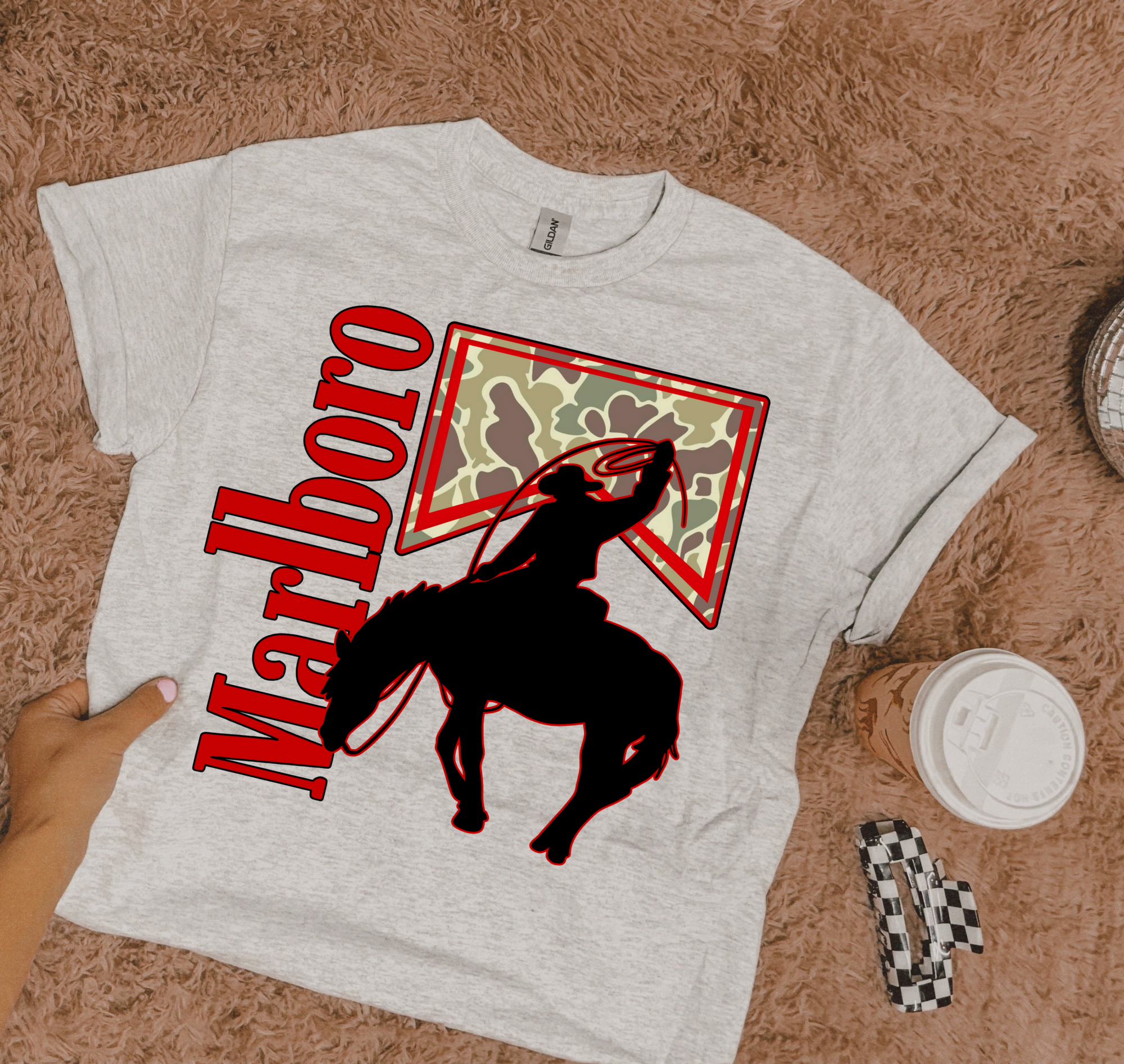 Boro TEE or CREWNECK