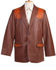 Ostrich Trimmed Blazer - 650
