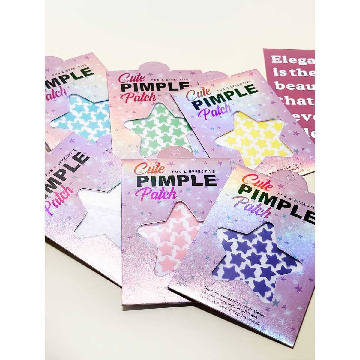 Star Acne Spot Treatment Patch: ASSORTED COLOR
