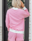 Sariyah Sweatshirt and Shorts Set