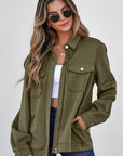 Remi Zip Up Flap Shirt