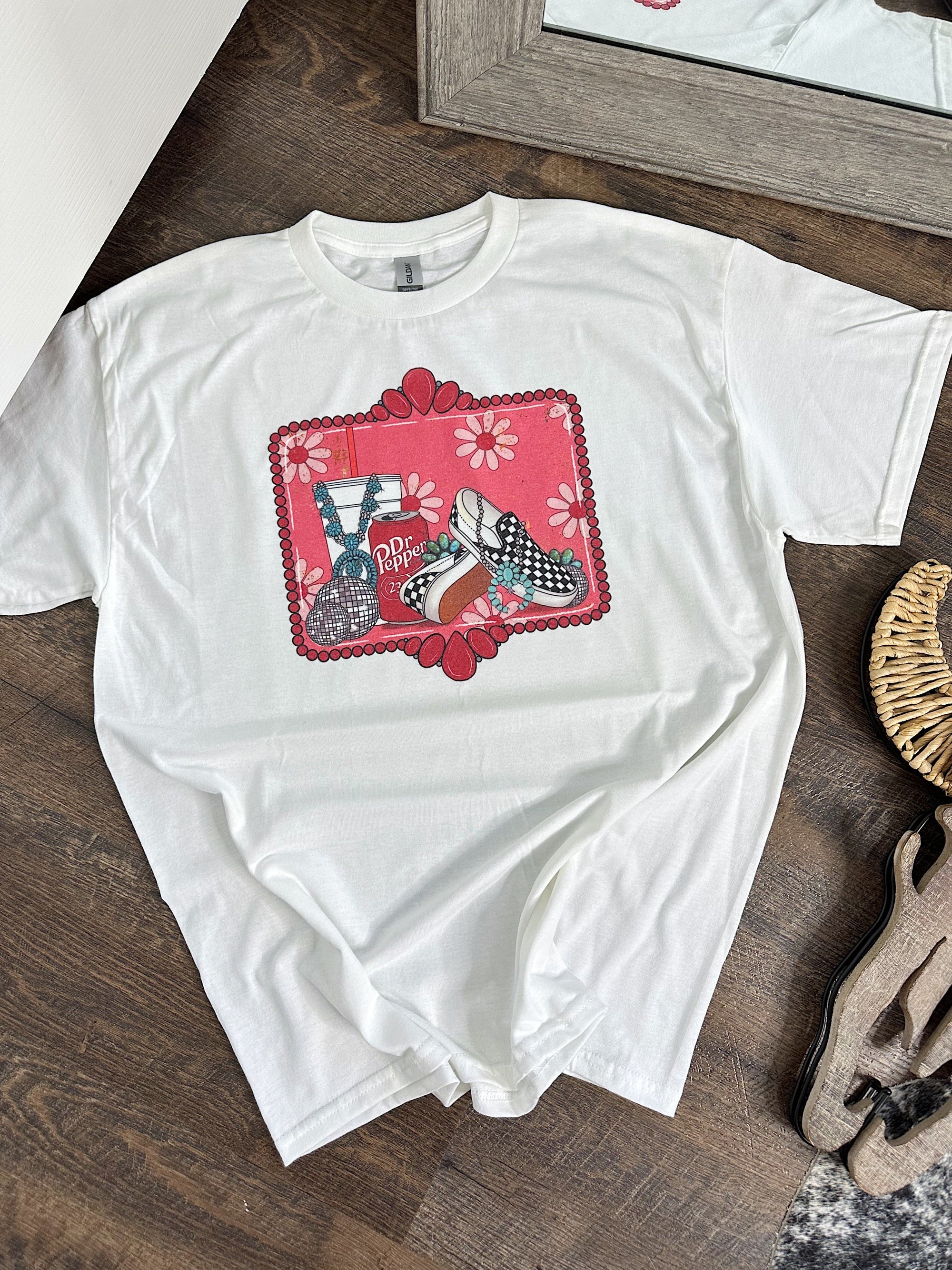 DP &amp; Turquoise TEE or CREWNECK