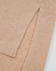 Abby Shoulder Knit Tunic PLUS Top