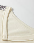 Plus Size Leopard Patchwork V-Neck Short Sleeve Top