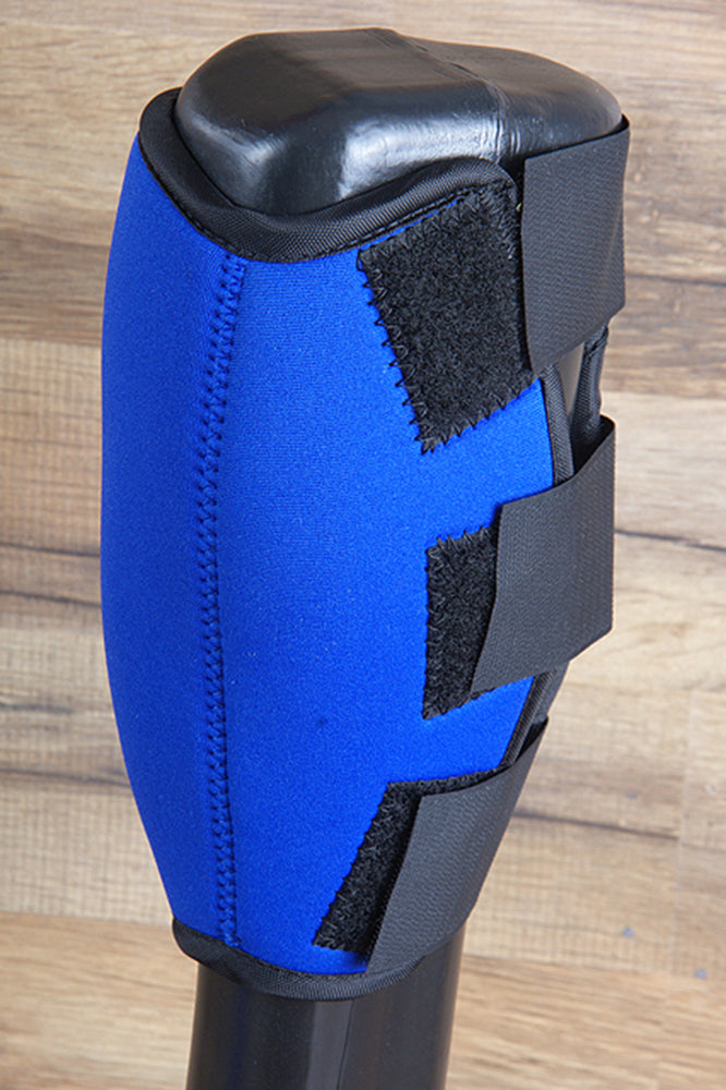 Hilason Western Horse Tack Neoprene Knee Leg Medicine Boots Blue
