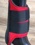 Medium Hilason Western Horse Tack Protective Pvc Ankle Leg Boot Blue