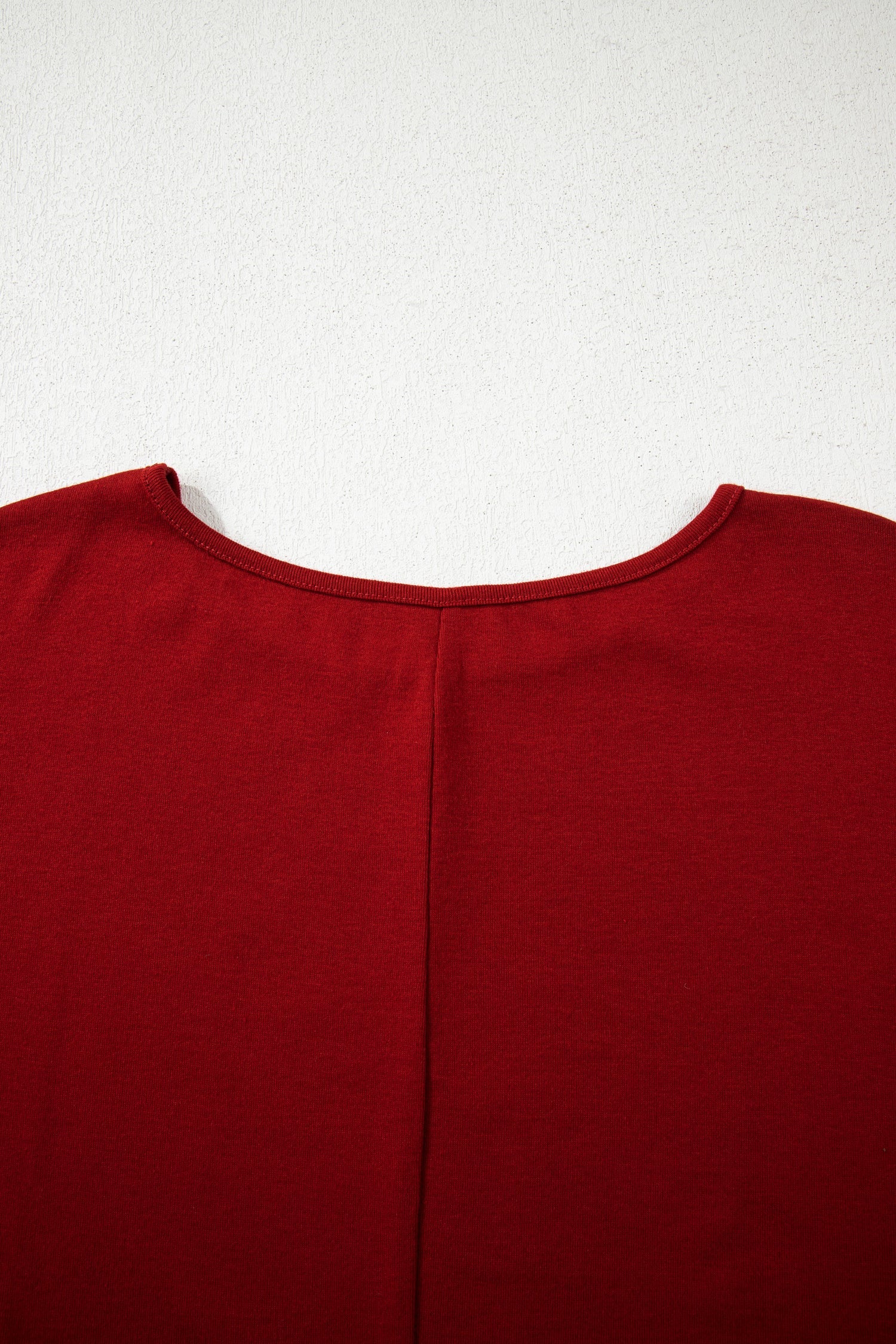 Solid Extended Cuff Long Sleeve Top