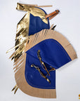 Hilason Western Leather Kids Junior Youth Pro Rodeo Bull Riding Chaps