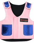 Hilason Kids Junior Youth Bull Riding Pro Rodeo Leather Protective Vest
