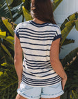 Arlette Loose Buttoned V Neck Sweater Vest