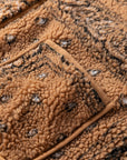 Western Paisley Sherpa Pocketed Vest